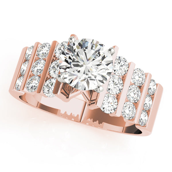 Multi-Row Diamond Engagement Ring · 0.66 ct tw