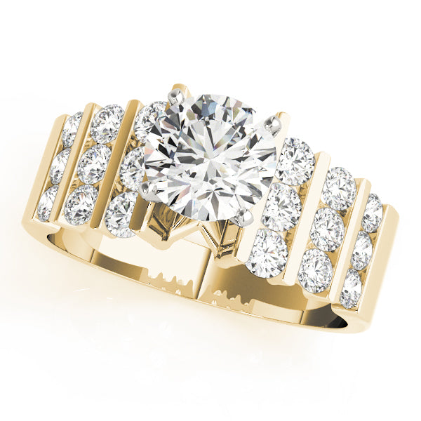 Multi-Row Diamond Engagement Ring · 0.66 ct tw