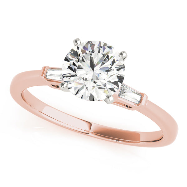 Baguette Three-Stone Diamond Engagement Ring · 0.08 ct tw