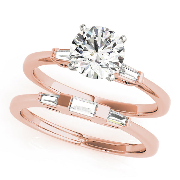 Baguette Three-Stone Diamond Engagement Ring · 0.08 ct tw