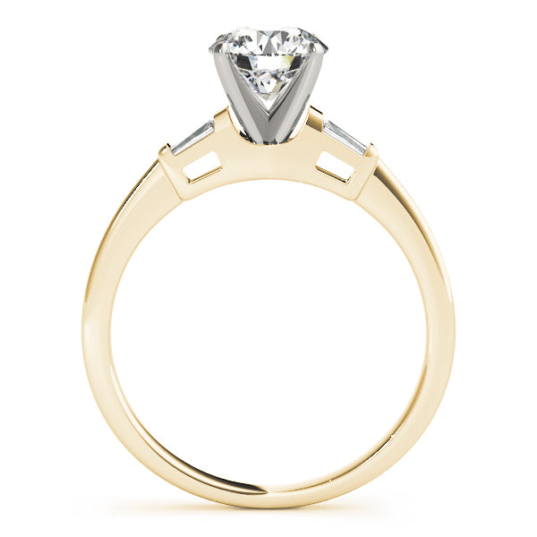 Baguette Three-Stone Diamond Engagement Ring · 0.08 ct tw