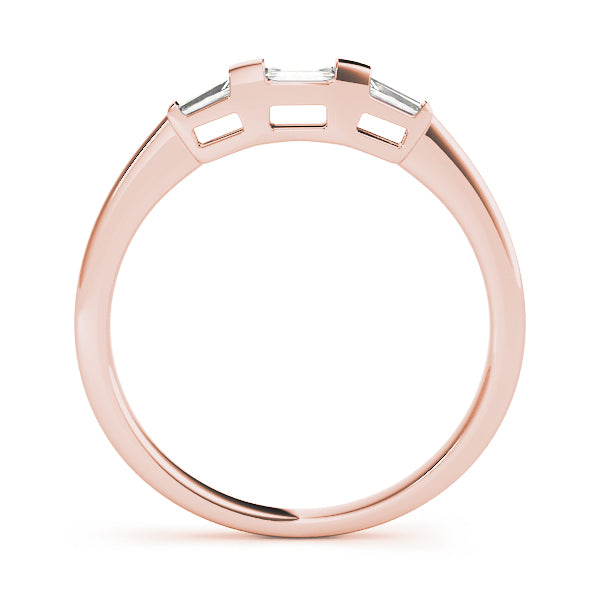 Baguette Fancy Shape Diamond Wedding Band · 0.18 ct tw
