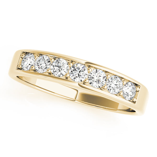 Channel Set Diamond Wedding Band · 0.42 ct tw