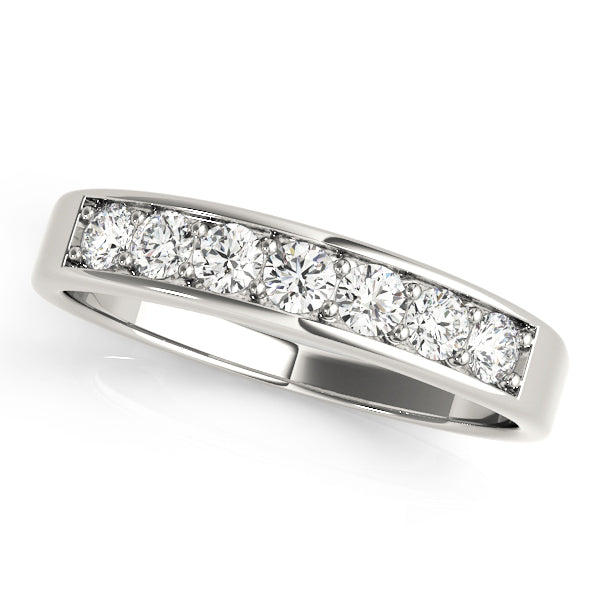 Channel Set Diamond Wedding Band · 0.42 ct tw