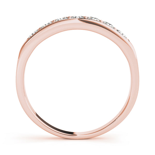 Channel Set Diamond Wedding Band · 0.42 ct tw