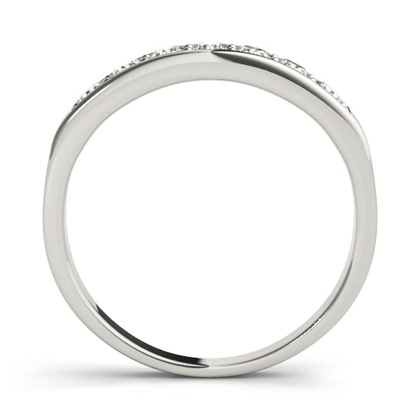 Channel Set Diamond Wedding Band · 0.42 ct tw