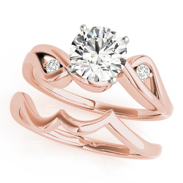 Bypass Diamond Engagement Ring · 0.05 ct tw