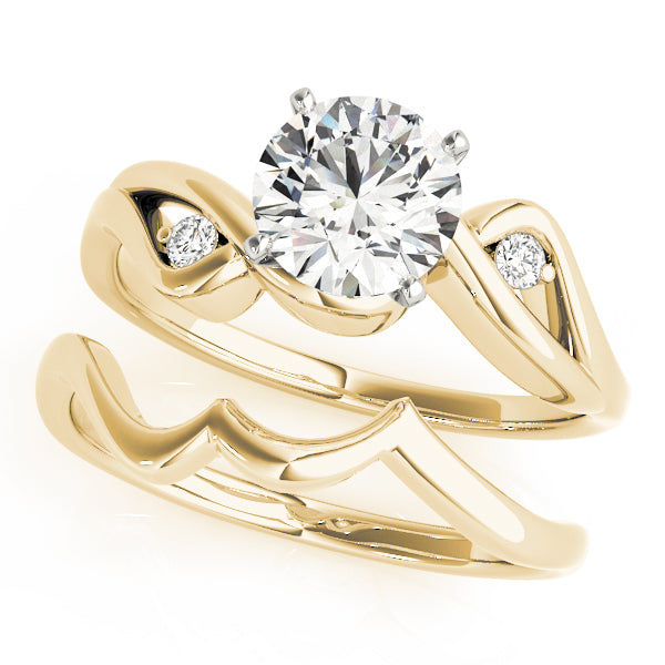 Bypass Diamond Engagement Ring · 0.05 ct tw