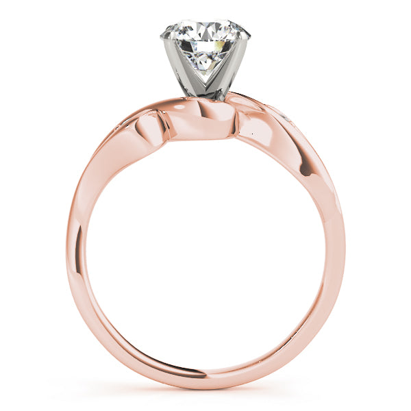 Bypass Diamond Engagement Ring · 0.05 ct tw