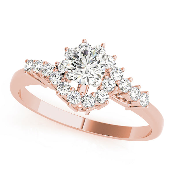 Bypass Diamond Engagement Ring · 0.18 ct tw