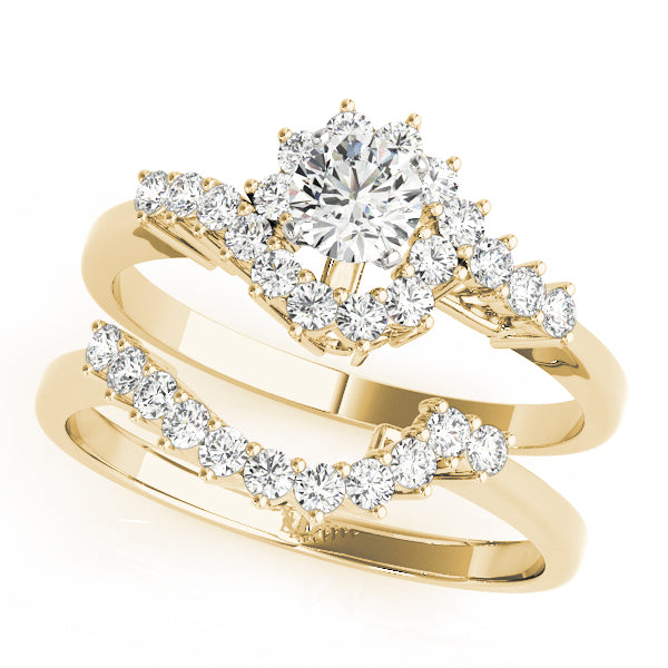 Bypass Diamond Engagement Ring · 0.18 ct tw