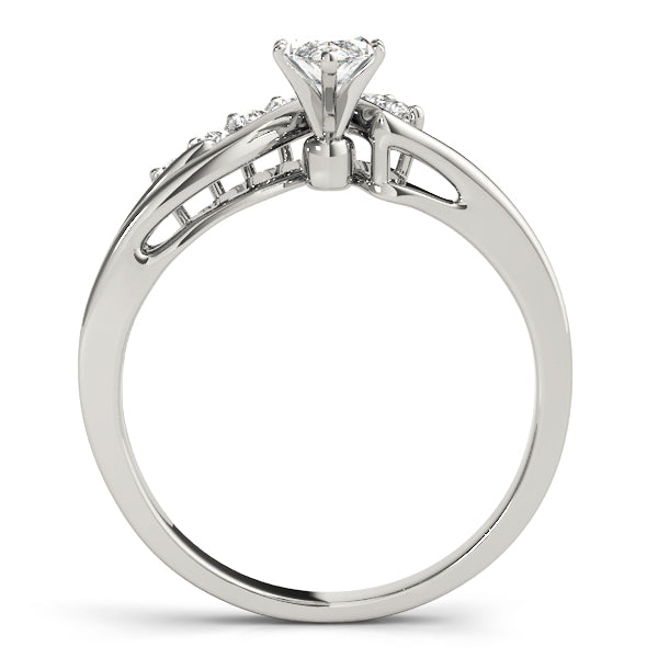 Bypass Diamond Engagement Ring · 0.17 ct tw