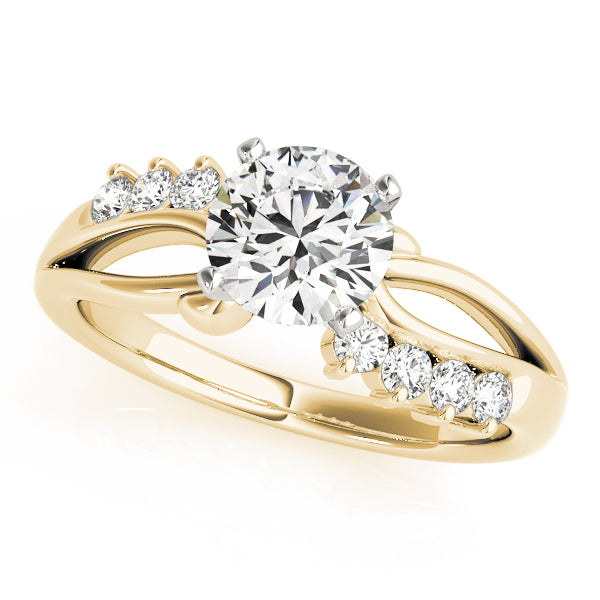 Bypass Diamond Engagement Ring · 0.20 ct tw