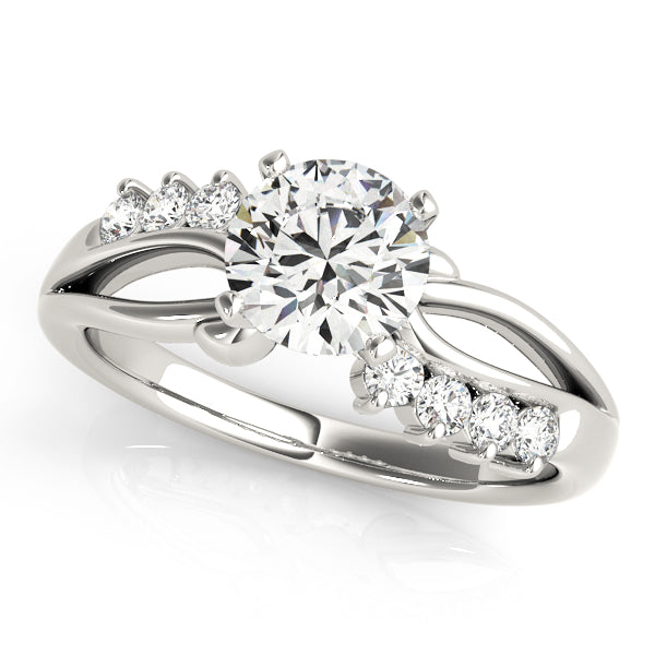 Bypass Diamond Engagement Ring · 0.20 ct tw