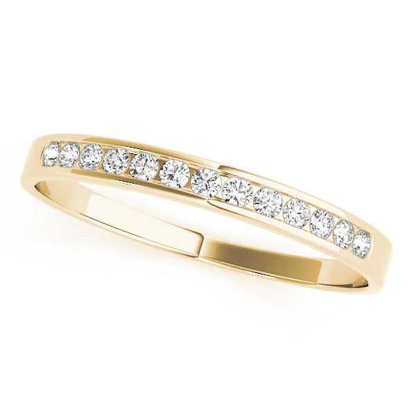 Channel Set Diamond Wedding Band · 0.08 ct tw
