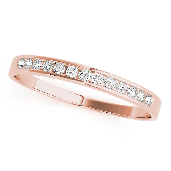 Channel Set Diamond Wedding Band · 0.08 ct tw