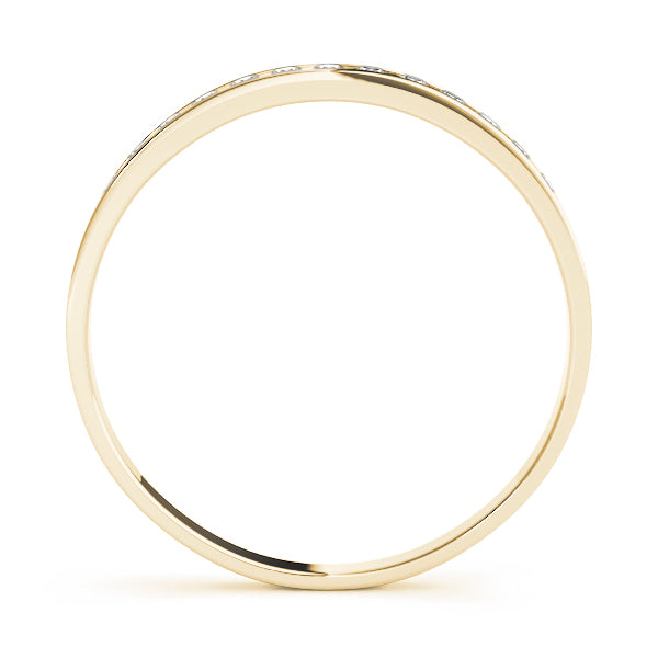 Channel Set Diamond Wedding Band · 0.08 ct tw