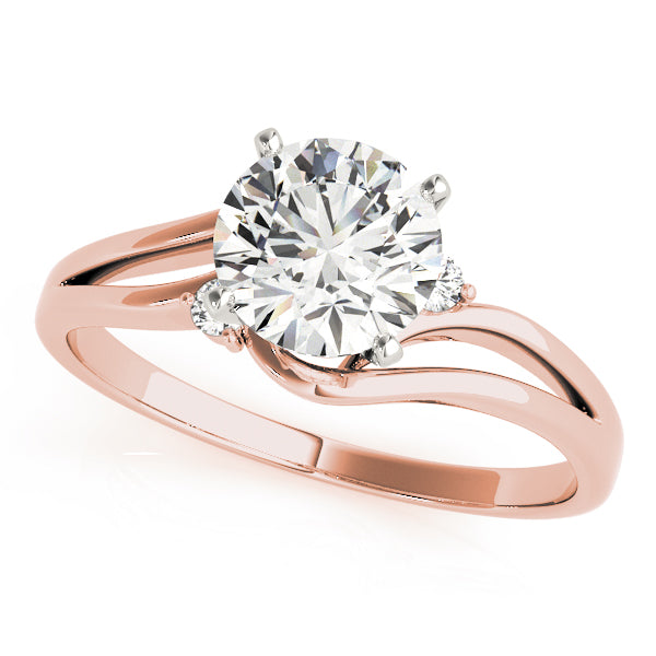 Round Diamond Solitaire Engagement Ring · 0.04 ct tw
