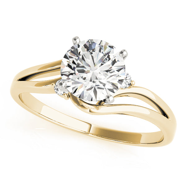 Round Diamond Solitaire Engagement Ring · 0.04 ct tw