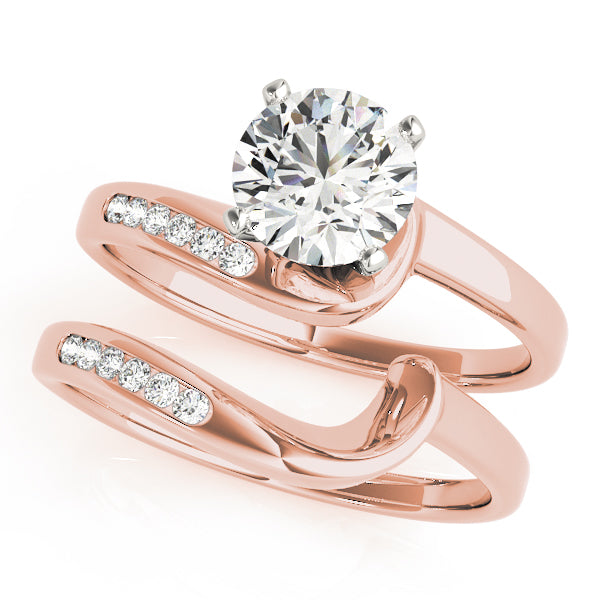Bypass Diamond Engagement Ring · 0.04 ct tw