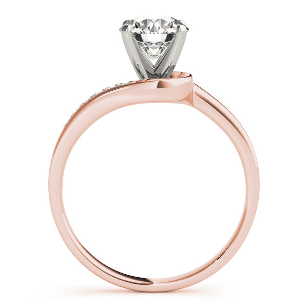 Bypass Diamond Engagement Ring · 0.04 ct tw