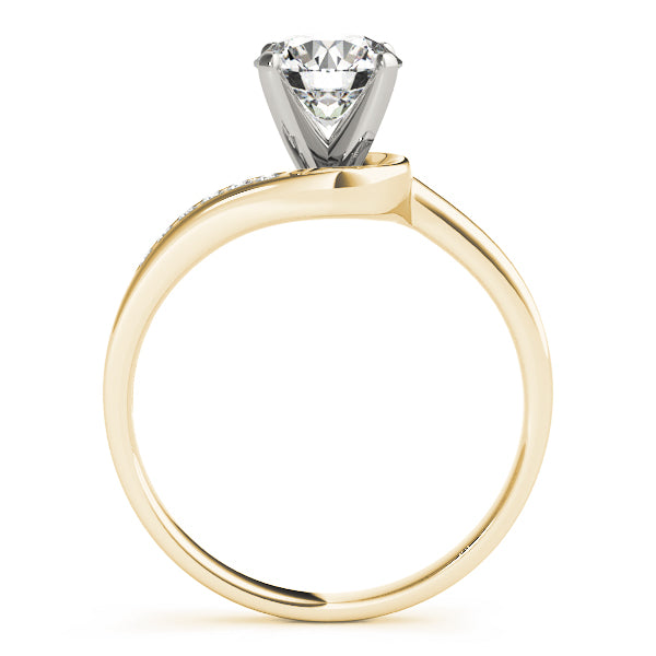 Bypass Diamond Engagement Ring · 0.04 ct tw