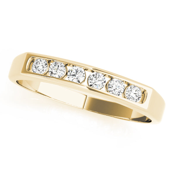Channel Set Diamond Wedding Band · 0.18 ct tw
