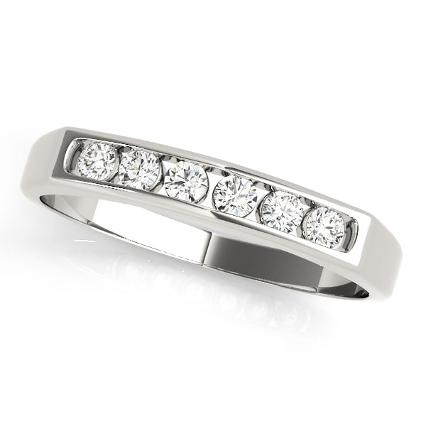 Channel Set Diamond Wedding Band · 0.18 ct tw