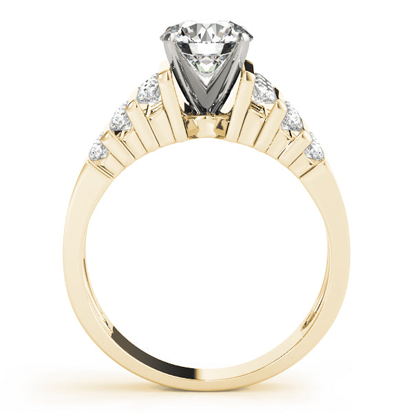 Multi-Row Diamond Engagement Ring · 0.48 ct tw