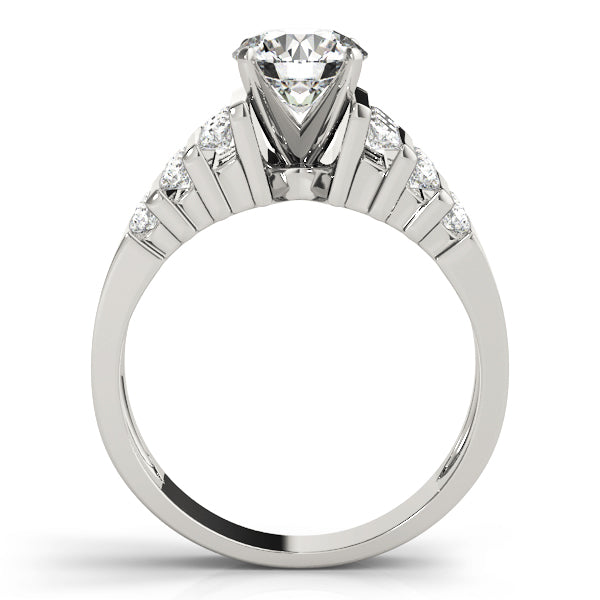Multi-Row Diamond Engagement Ring · 0.48 ct tw