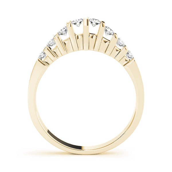 Bar Set Diamond Wedding Band · 0.25 ct tw