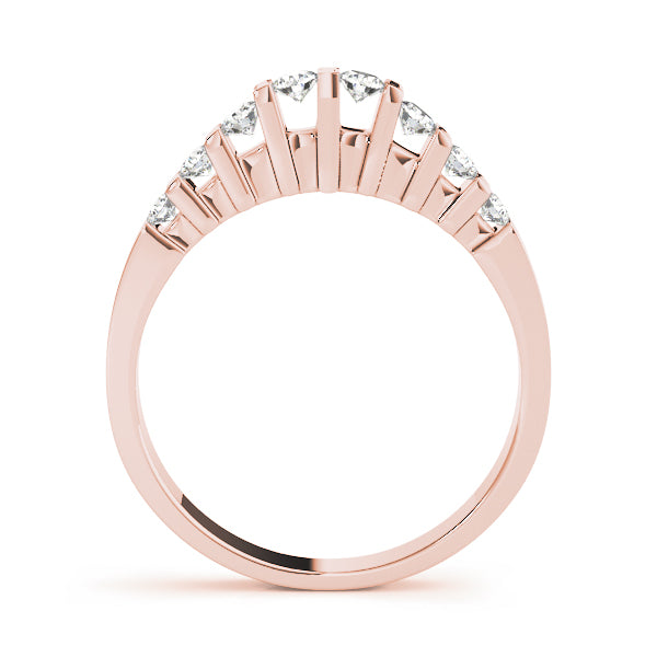 Bar Set Diamond Wedding Band · 0.25 ct tw