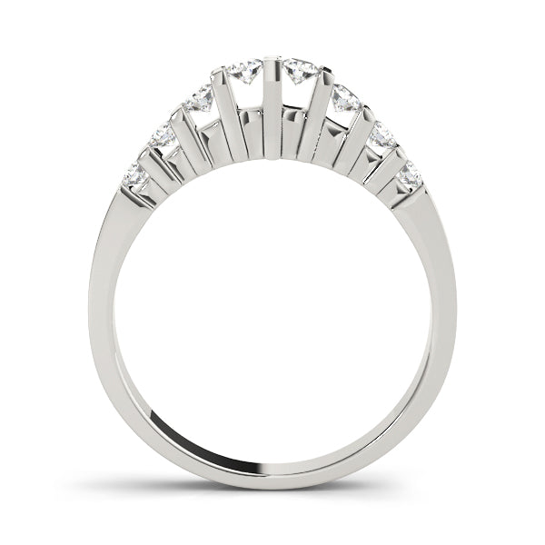 Bar Set Diamond Wedding Band · 0.25 ct tw