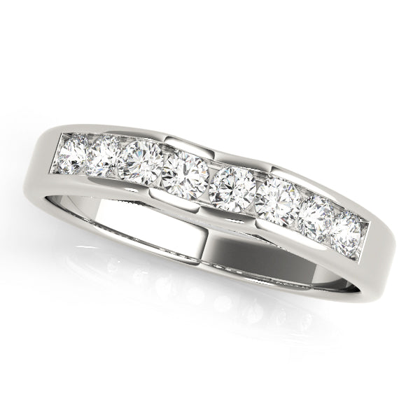 Channel Set Diamond Wedding Band · 0.40 ct tw
