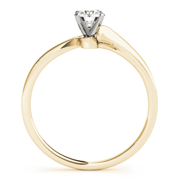 Bypass Diamond Engagement Ring · 0.05 ct tw