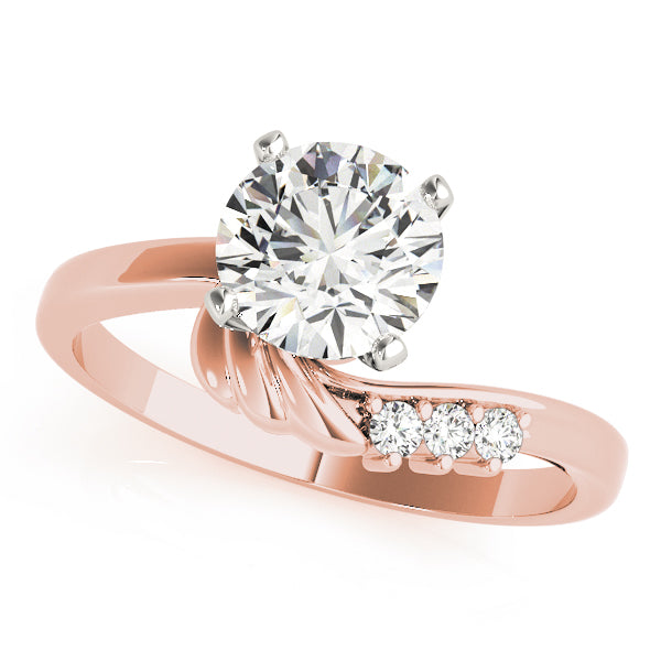 Bypass Diamond Engagement Ring · 0.03 ct tw
