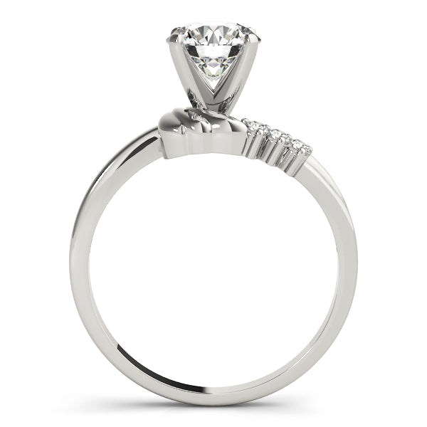 Bypass Diamond Engagement Ring · 0.03 ct tw