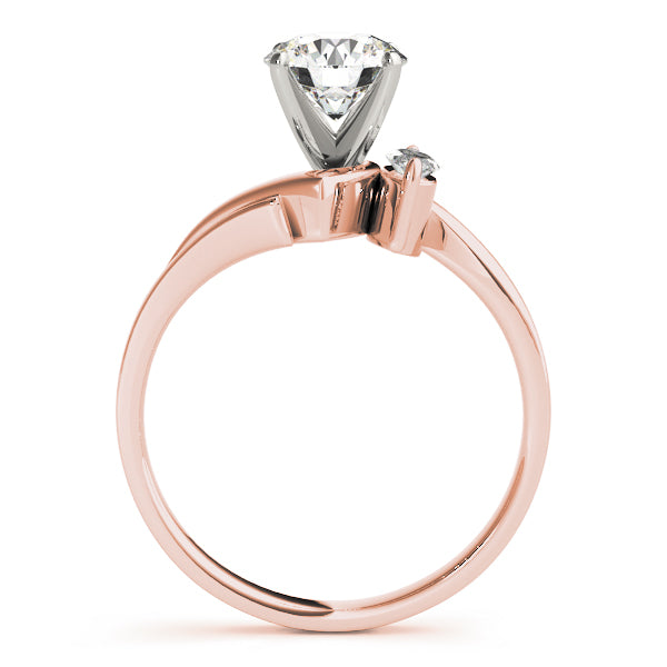 Bypass Diamond Engagement Ring · 0.05 ct tw