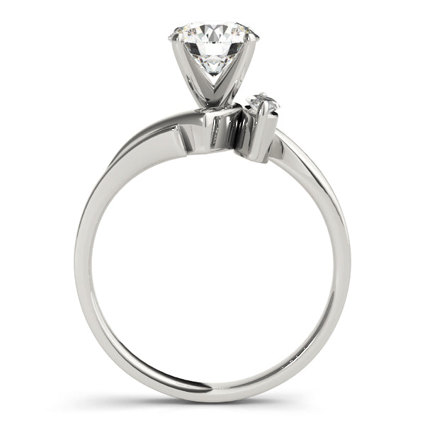 Bypass Diamond Engagement Ring · 0.05 ct tw