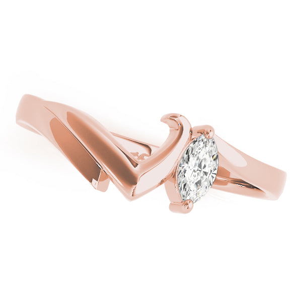 Curved Diamond Wedding Band · 0.05 ct tw