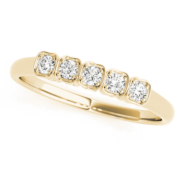 Prong Set Diamond Wedding Band · 0.12 ct tw