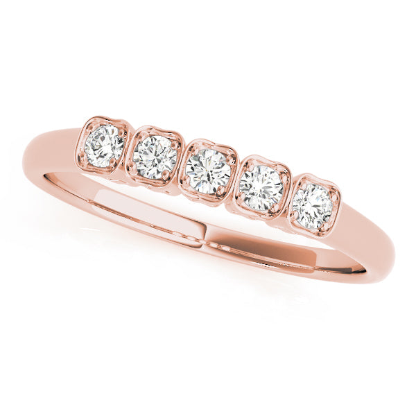 Prong Set Diamond Wedding Band · 0.12 ct tw