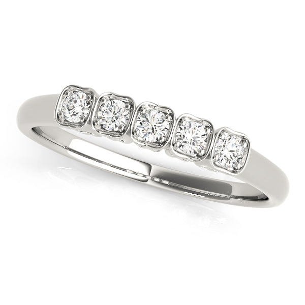 Prong Set Diamond Wedding Band · 0.12 ct tw