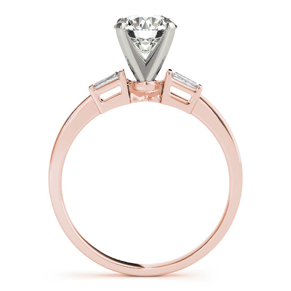 Baguette Three-Stone Diamond Engagement Ring · 0.12 ct tw