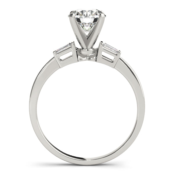 Baguette Three-Stone Diamond Engagement Ring · 0.12 ct tw