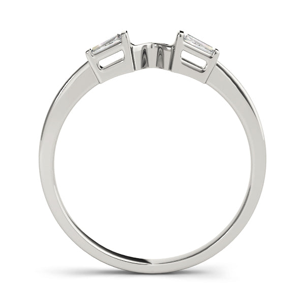 Baguette Fancy Shape Diamond Wedding Band · 0.12 ct tw