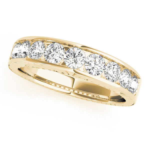 Channel Set Diamond Wedding Band · 0.94 ct tw