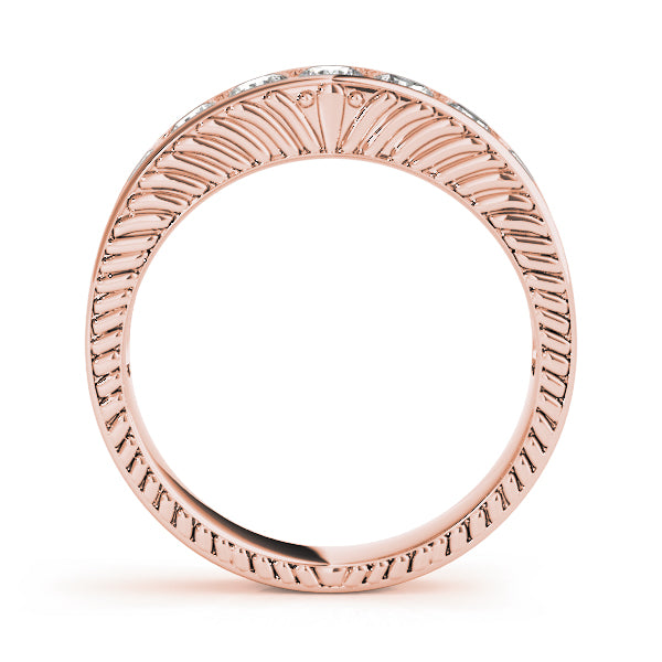 Channel Set Diamond Wedding Band · 0.94 ct tw