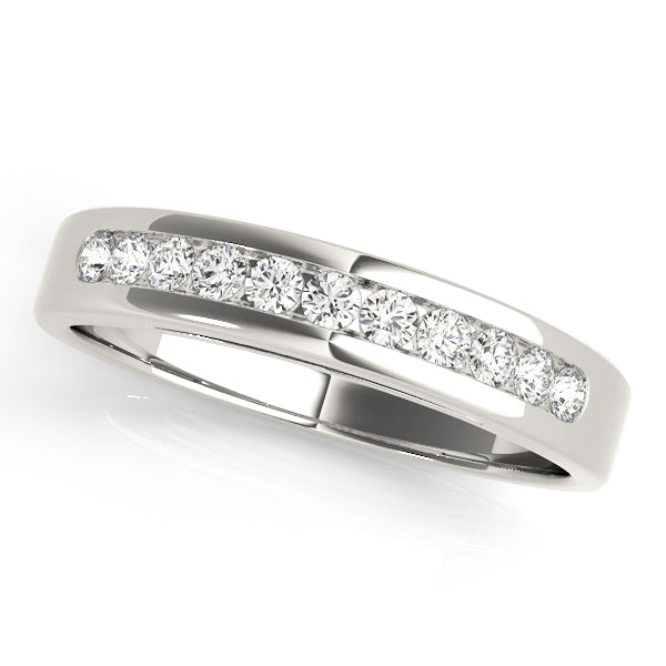 Channel Set Diamond Wedding Band · 0.22 ct tw