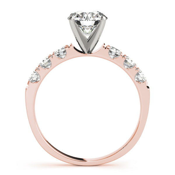 Single Row Prong Set Diamond Engagement Ring · 0.54 ct tw
